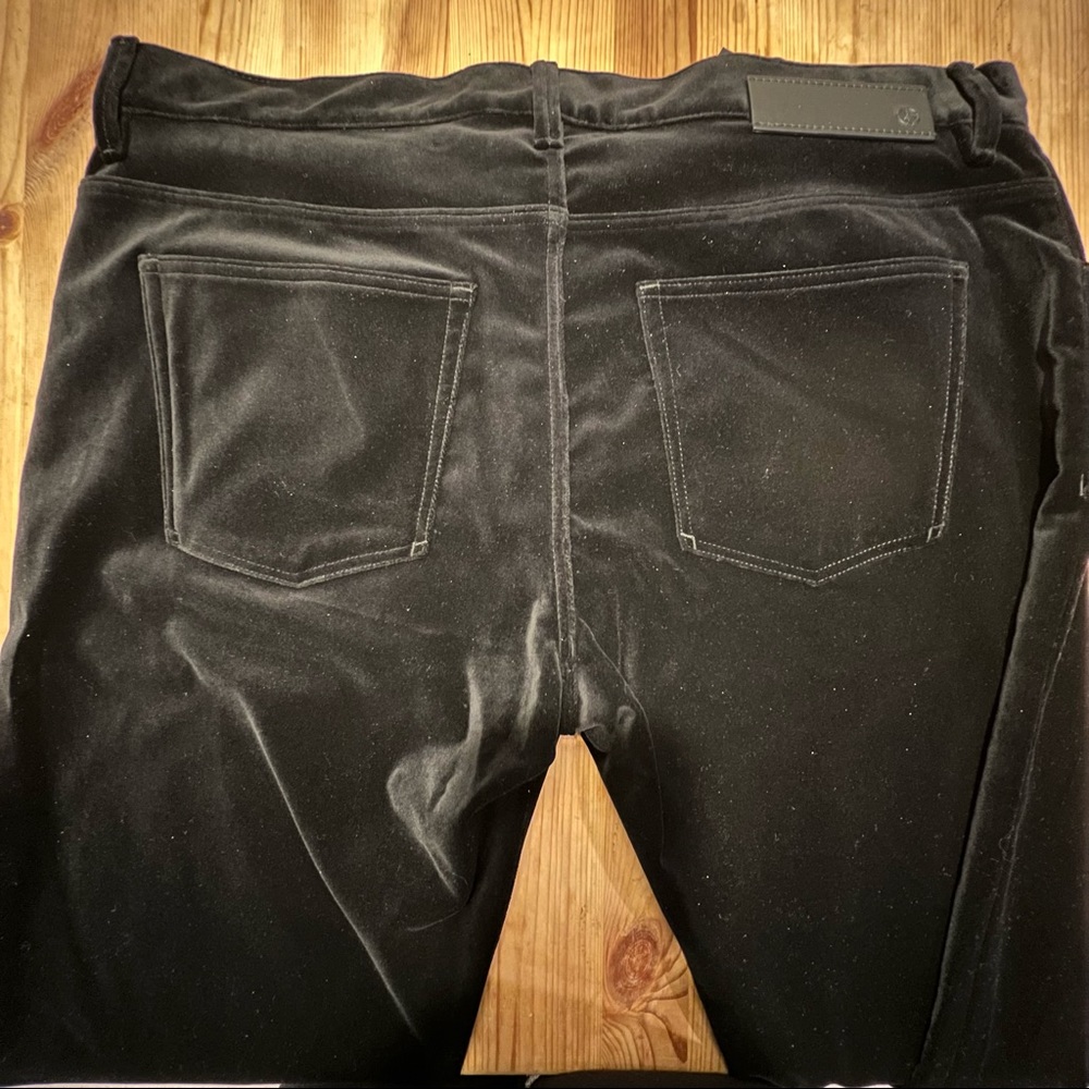 Giorgio Armani velvet jeans black 36